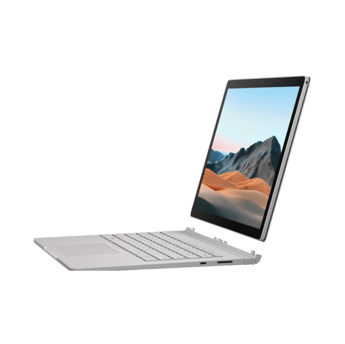 Microsoft Surface Book 3 13.5-inch | i7-10th Gen | 32GB RAM | 512GB SSD | Nvidia GeForce GTX 1650 4GB | Platinum - Refurbished
